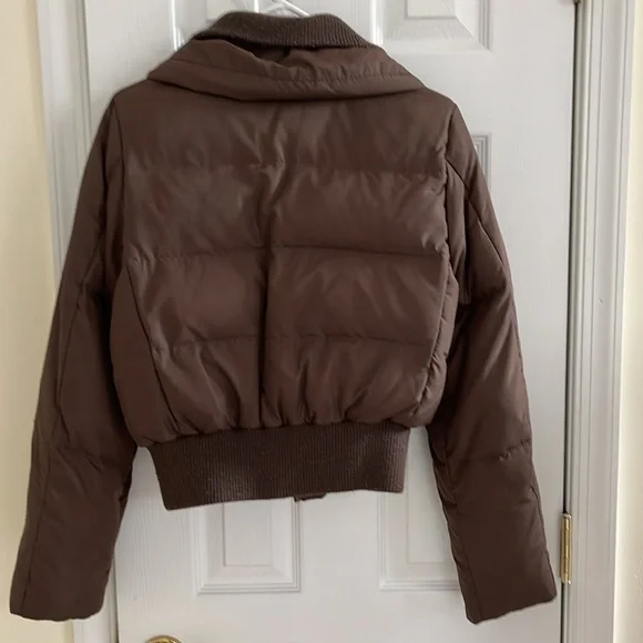 Static, Large Juniors, brown winter jacket/coat - Picture 2 of 8